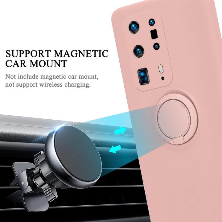Produktbild Cadorabo TPU Liquid Ring Silicone Case Hülle (Huawei P40 Pro+)