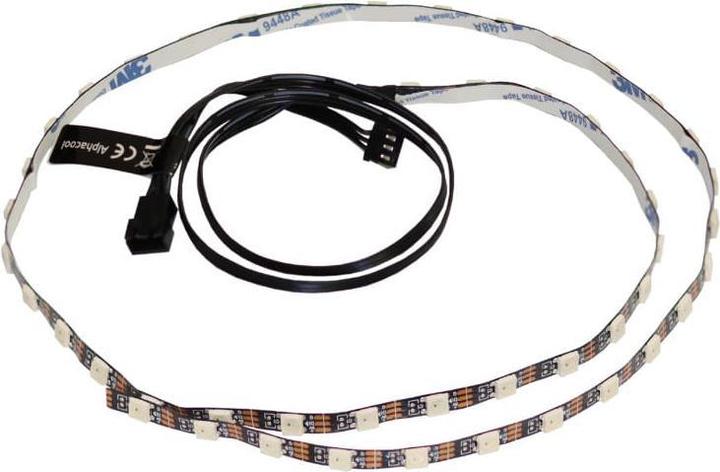Actual product image Alphacool Aurora LED Flexible Light - Digital RGB 60cm (Multicoloured)