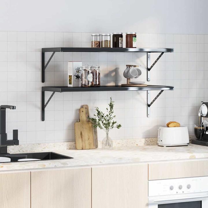 Actual product image VidaXL Shelf supports 4 pcs. Noble