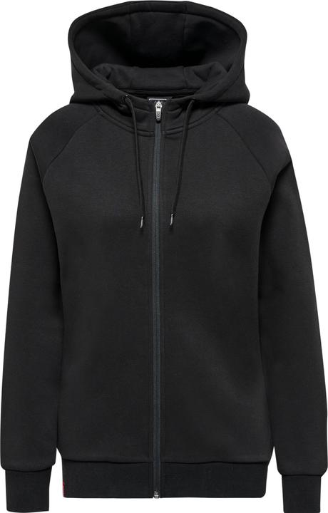 hummel Red Heavy Zip Hoodie Woman