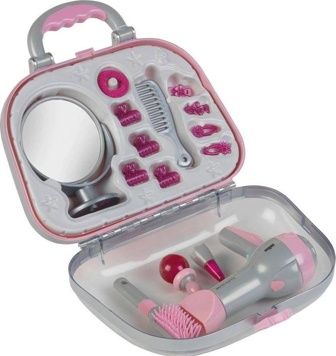 Actual product image Theo Klein Styling case with Braun hair dryer