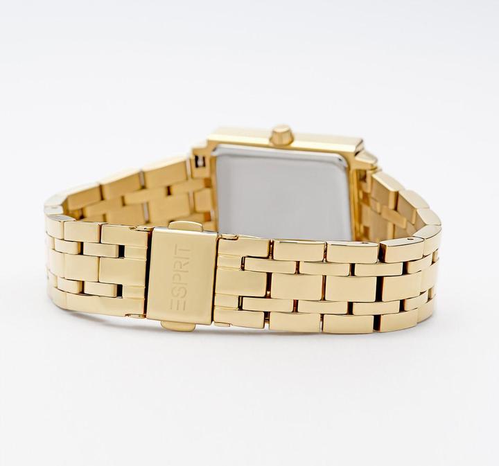 Produktbild Esprit ANGULAR 32.6x23 3H S/WH DIA YG BR Armbanduhr