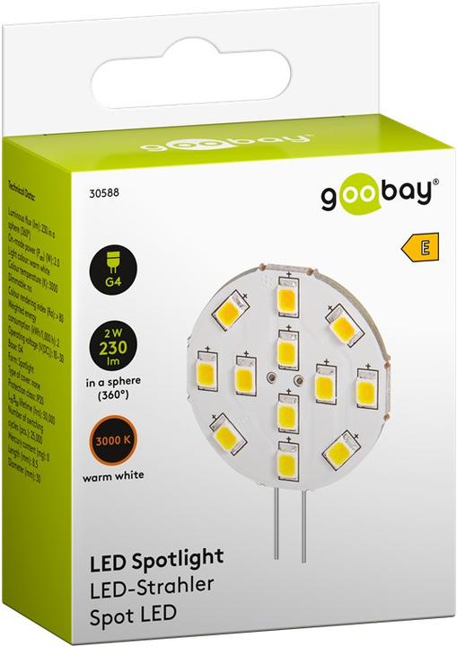 Image du produit Goobay Projecteurs à LED (G4, 2 W, 230 lm, 1 x, E)