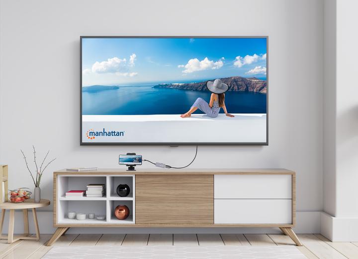 Actual product image Manhattan 130707 (USB-C, 3 Ports)