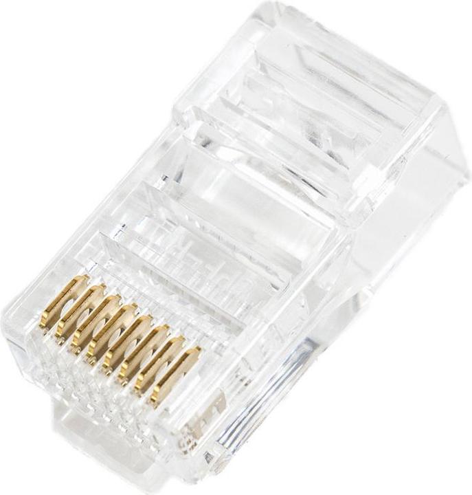 Produktbild Digitus RJ45 (8P8C) Straight-Through-Cat.5e-ungeschirmter Stecker, AWG 26–24, Packung mit 100 Stück (U/UTP, CAT5e)