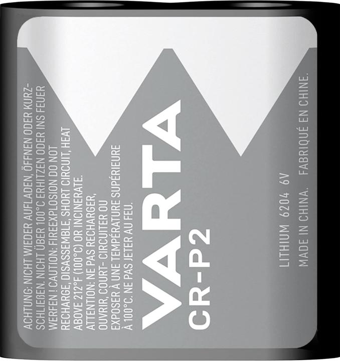 Productafbeelding Varta Photo Lithium (1 Pcs., CRP2, 1450 mAh)