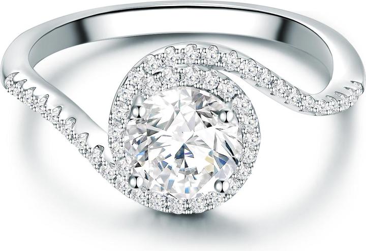 Trilani Damen Sterling Silber Zirkonia silber - 12572