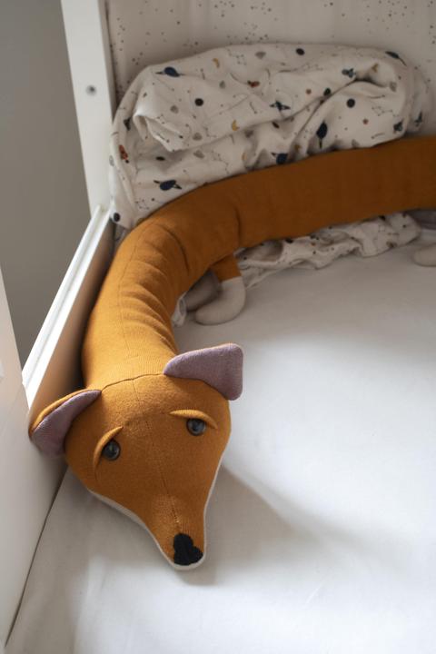 Actual product image Filibabba Bed snake - Freya the fox Dark orange