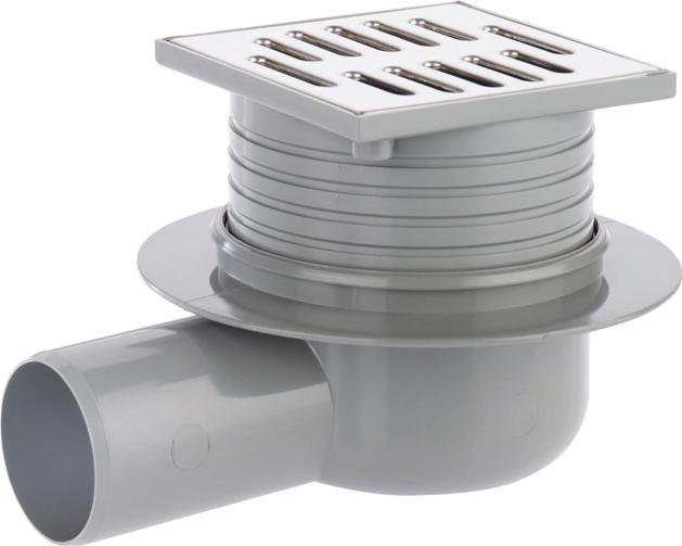 Actual product image ACO Balcony and terrace drain ABS