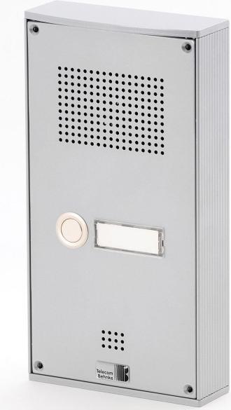Image du produit Telecom Behnke Série 5 kit AP avec un bouton d'appel (argent). (Filaire)