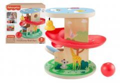 Actual product image Fisher-Price Animal world ball track made of wood