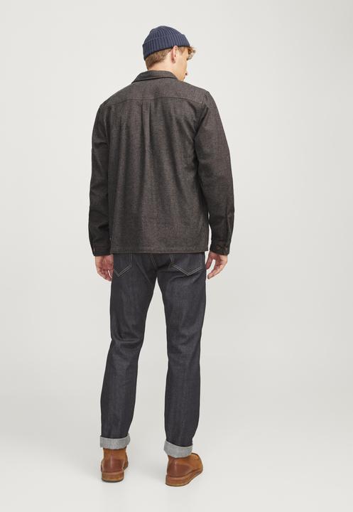 Produktbild Jack & Jones Jprraymond Melange Solid Ls Overshirt Sn (XS)