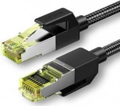 Image du produit Ugreen NW150 Cat 7 F/FTP opletený ethernetový kabel RJ45 5m (černý) (F/FTP, CAT7, 5 m)