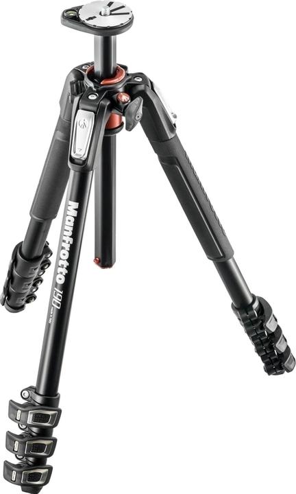 Manfrotto 190 ALU 4 SEC KIT Testa a sfera (Metallo)