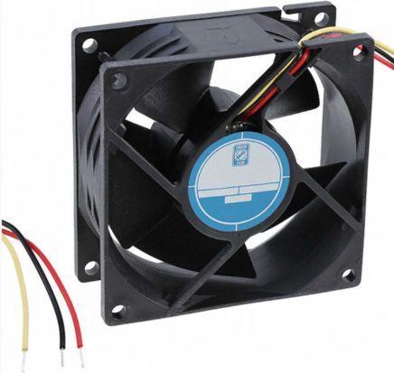 Produktbild Rs Pro DC fan, alarm, 80x32mm 94.4cu.m/h 24V (80 mm, 1 x)