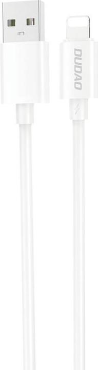 Dudao L4SL USB-A / Lightning 2A cable 1m - white (1 m, USB 3.2 Gen 1)