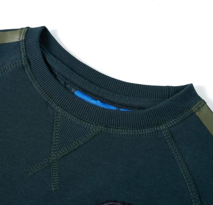 Immagine prodotto VidaXL Felpa da bambino verde muschio 104,Materiale: 80 % cotone. 20 (104)