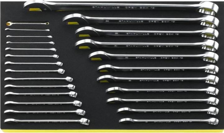 Produktbild Stahlwille Ringmaulschlüsselsatz (15 mm, 11 mm, 8 mm, 9 mm, 19 mm, 12 mm, 16 mm, 13 mm, 18 mm, 17 mm, 14 mm, 10  mm)