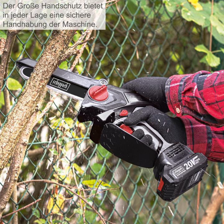 Actual product image Scheppach PCS6-20PROS (Battery chain saw)
