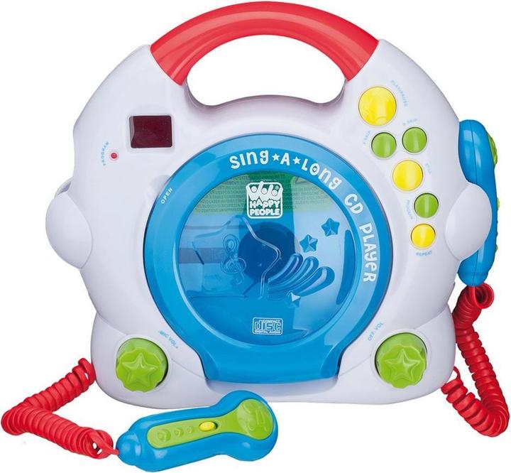 Actual product image Happy People CD player with 2 microphones