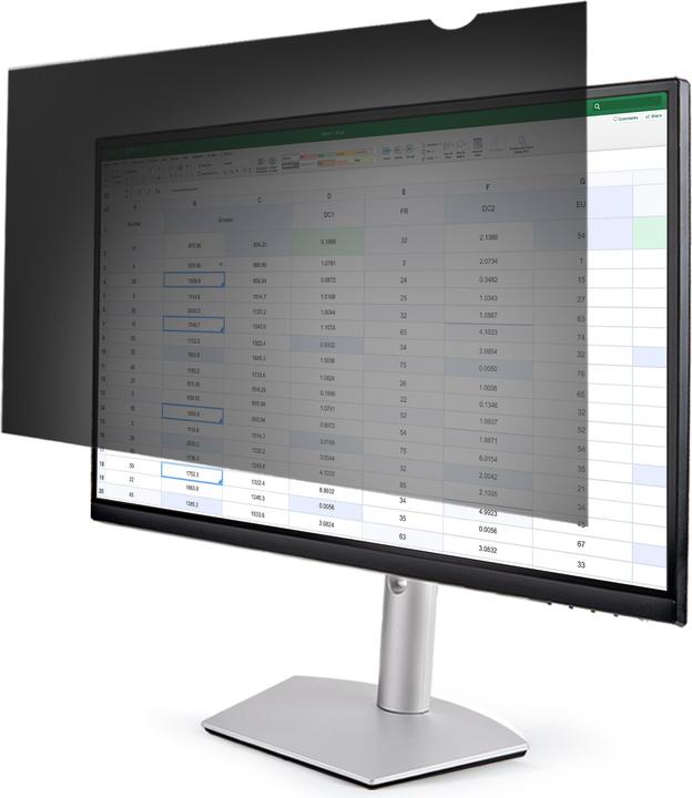 Produktbild StarTech PRIVSCNMON32 Blickschutzfilter Rahmenloser -Privatsphärenfilter (32 Zoll) (32", 16 : 9)