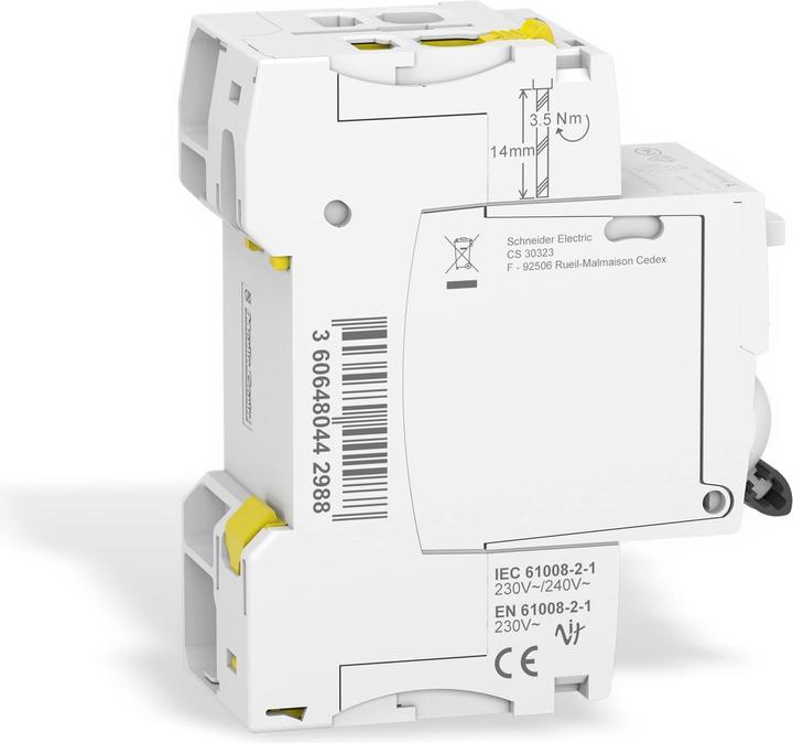 Productafbeelding Schneider Electric Acti9 iID aardlekschakelaar 2Polig 25A 30ma Type A