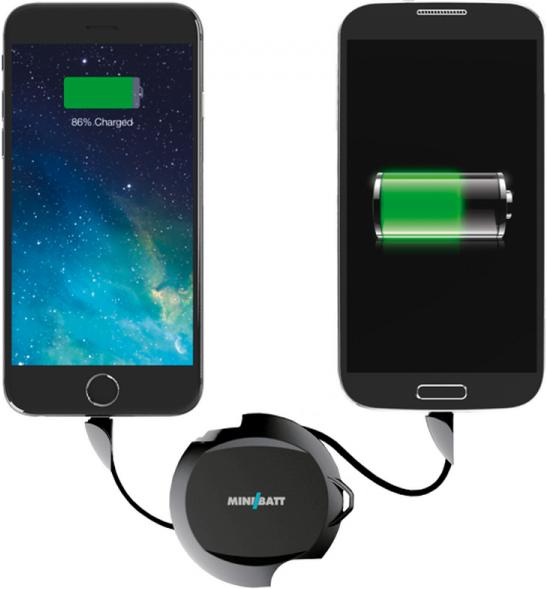Actual product image MiniBatt Wireless Charger PowerRING