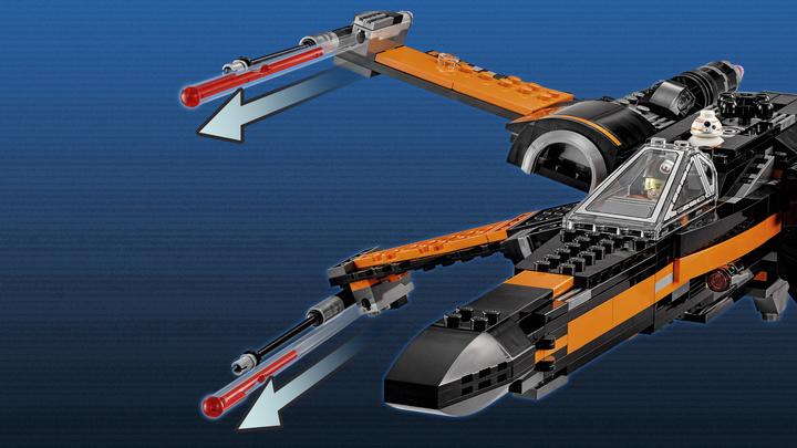 Actual product image LEGO Star Wars Poe's X-Wing Fighter (75102, LEGO Star Wars)