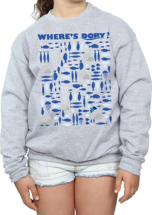 Produktbild Disney Finding Dory Where's Dory? Sweatshirt Mädchen (116)