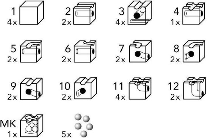 Actual product image Cuboro Basic box base (FSC)