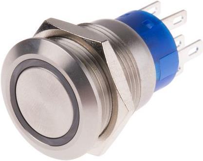 Immagine prodotto Rs Pro 19mm,stainless,DPDT,ltch,Bl,220V
