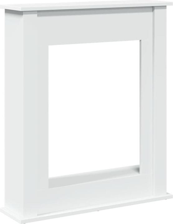 Actual product image VidaXL Fireplace surround Fireplace console Decorative fireplace mantelpiece Fireplace mantle White