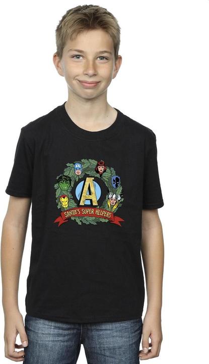 Actual product image Boys Santa's Super Helpers T-Shirt (104)
