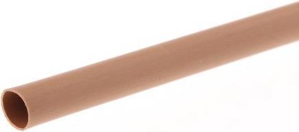 Actual product image Rs Pro Brn 2:1 std heatshrink,4.8mm bore 1.2m L