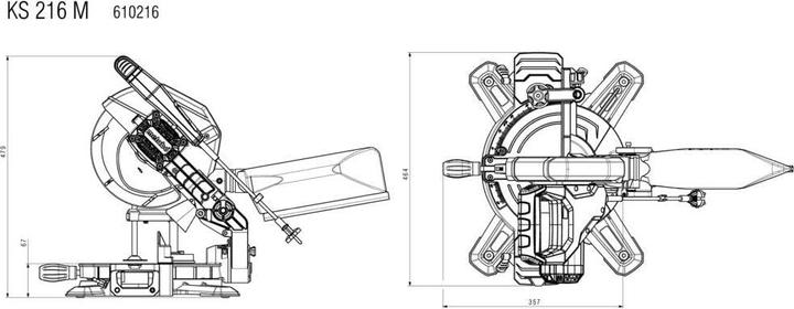 Produktbild Metabo KS 216 M
