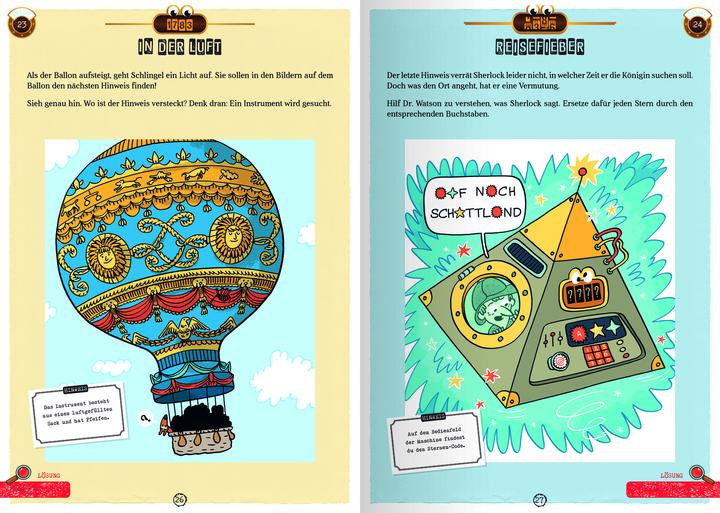 Image du produit Sherlock Holmes für Kids – Die Zeitmaschine (Allemand, Sandra Lebrun, Anja Neudert, Loïc Méhée, 2024)