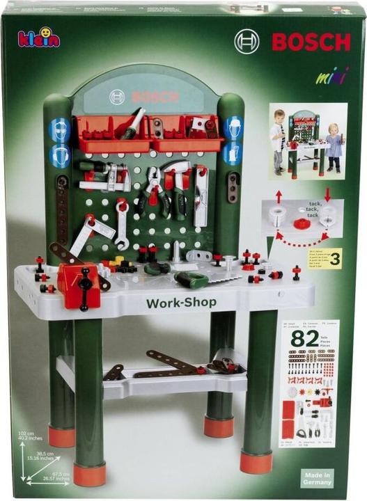 Actual product image Theo Klein Bosch workbench