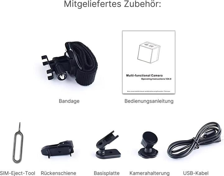 Produktbild Hermex MD23 Mini-Überwachungskamera (1920 x 1080 Pixels)