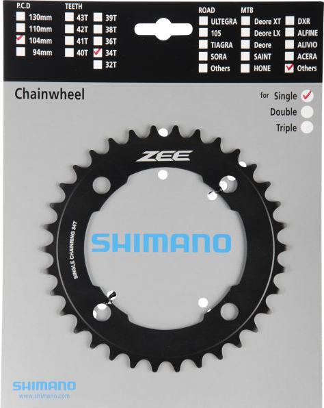 Immagine prodotto Shimano Ingranaggio ZEE FC-M640 (34)