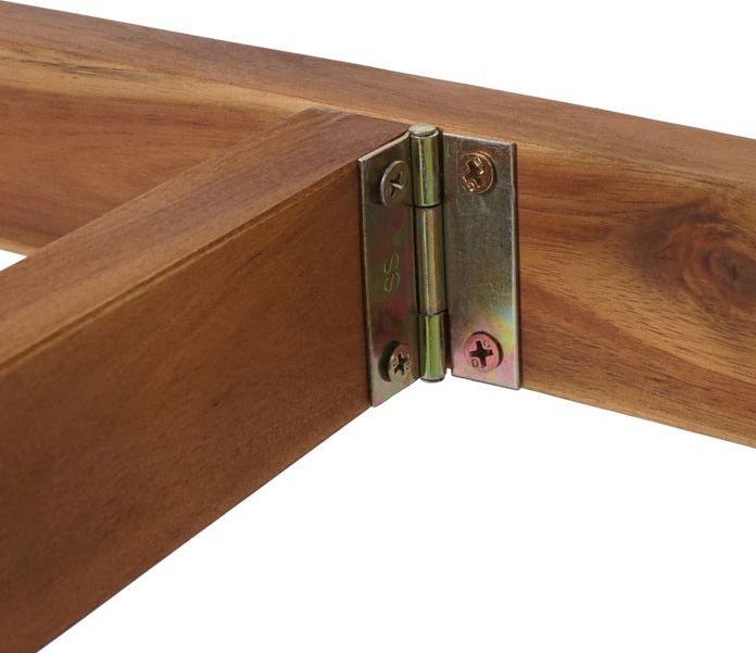Image du produit Mendler Table pliante HWC-L19, In-/Outdoor pliable Acacia 71x70x34cm (70 cm)
