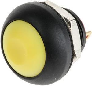Image du produit Rs Pro PB Switch On-Mom SPST solder,yellow