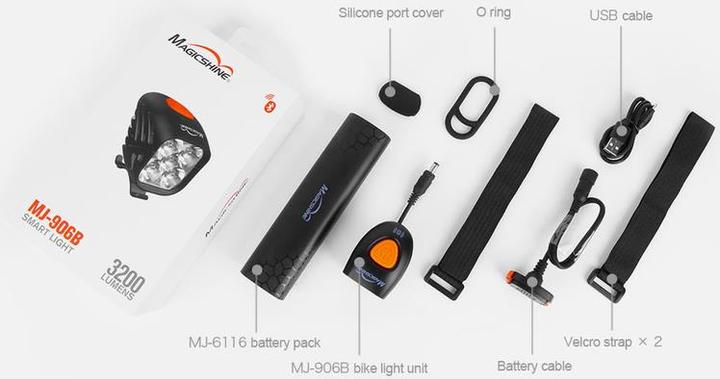 Actual product image Magicshine Mj906b (3200 lm)