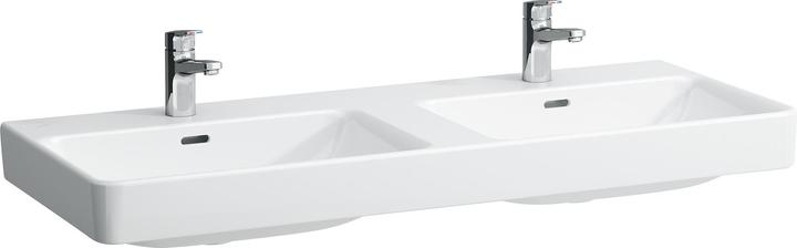 Image du produit Laufen lavabo double PRO S 1200x460mm m ÜL 1 HL-exécution blanc LCC (460 mm, 1200 mm)