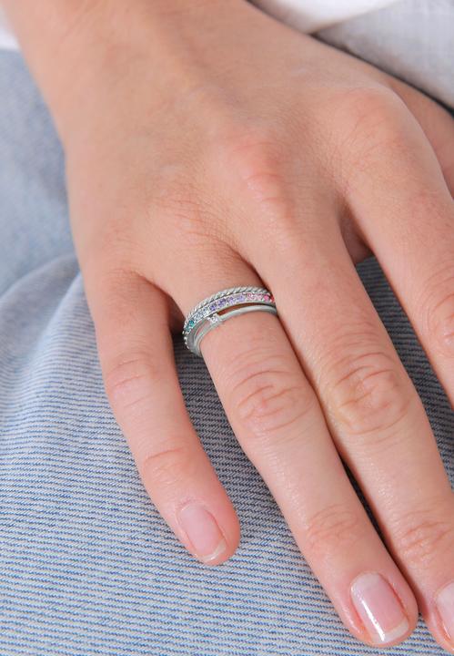 Actual product image Elli Set (52, 925 Silver)