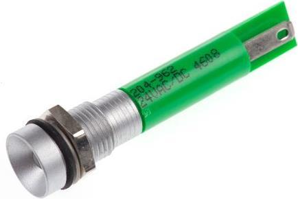 Immagine prodotto Rs Pro Indicatore LED 8mm 24Vca/cc verde