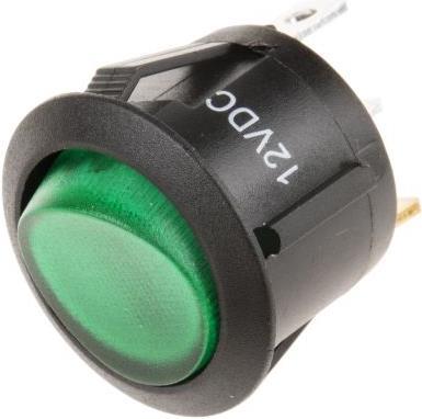Immagine prodotto Rs Pro Interruttore bilancere ill verde 12Vdc