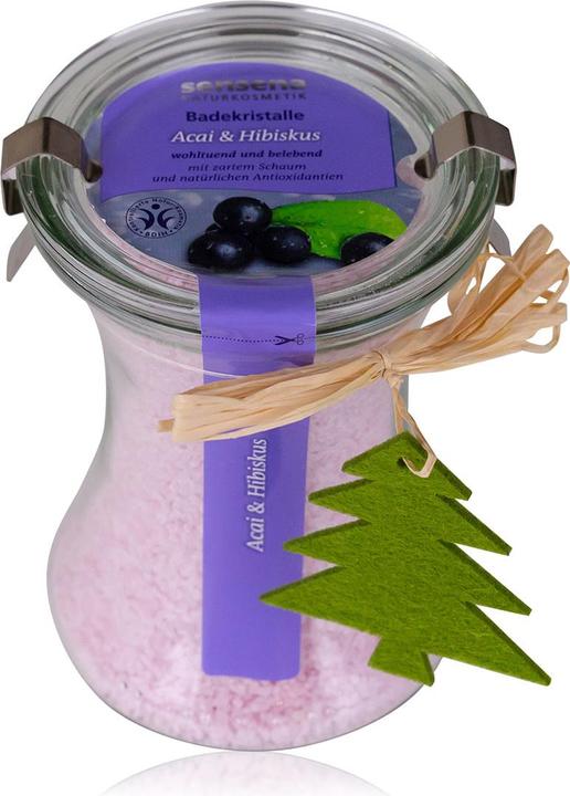 Actual product image Accentra Bath crystals in a WECK jar (Bath salts)
