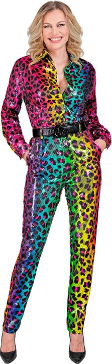 Immagine prodotto Widmann Pantaloni di paillettes in look leopardato Rainbow (M)