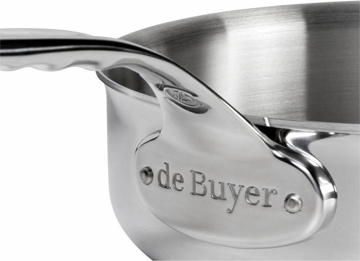 Actual product image de Buyer Affinity saucepan with lid induction (18 cm, Pot, Stainless steel)