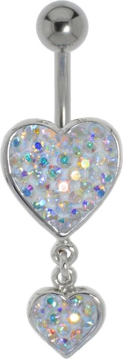 Bijouteria Bauchpiercing (Edelstahl, Messing, Kristall)